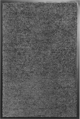 Image de Paillasson lavable Anthracite 40x60 cm