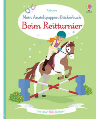 Obrázok produktu pre Mein Anziehpuppen-Stickerbuch: Beim Reitturnier