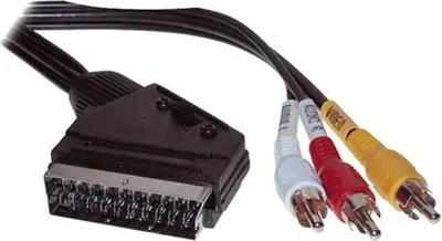 Produktbild von shiverpeaks BASIC-S Scartkabel Stecker 3 x Cinchstecker 2,0 m schwarz