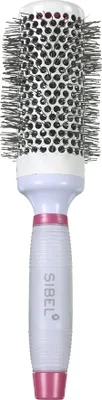 Image de Brosse ronde avec poils en nylon, blanc