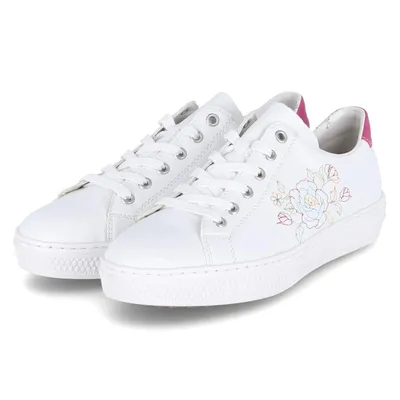 Produktbild von Rieker Damen Low Sneaker Weiß Kunstleder Größe: 39