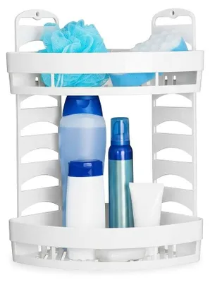 Immagine prodotto di Angoliera a due piani - Montata.Colore:Bianco