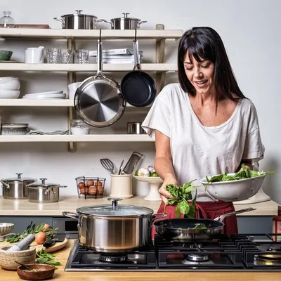 Produktbild von KitchenAid KitchenAid Edelstahl Bratpfannen-Set 2-teilig ø20+28cm - Edelstahl - Induktion - Antihaft