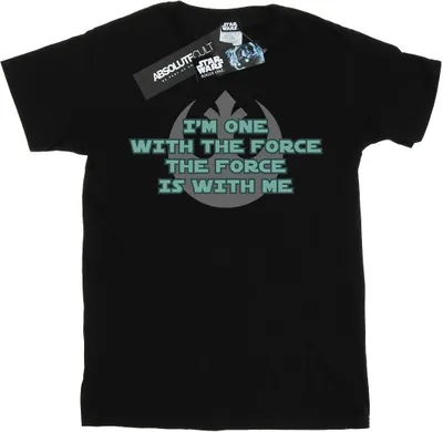 Produktbild von Star Wars - "Rogue One I'm One With The Force" T-Shirt für Herren BI45640 (XL) (Schwarz)
