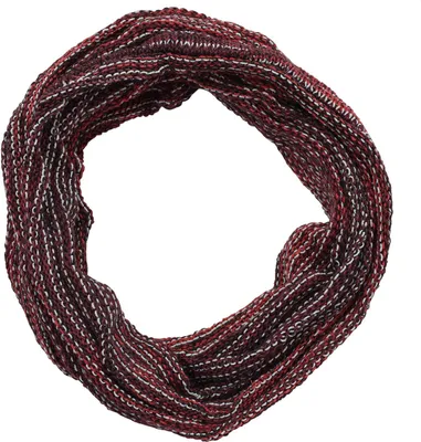 Produktbild von Schlauchschal - Loopschal - 33 cm rot-weiß gestreift