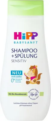 Obrázek produktu pro HiPP Babysanft ampn dtsk s kondicionrem Konk 200 ml