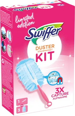 Produktbild von Swiffer Duster-Starter-Set: 1 Griff, 3 Tücher
