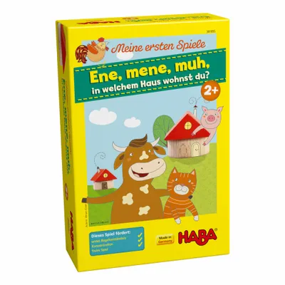 Produktbild von Meine ersten Spiele - Ene, mene, muh, in welchem Haus wohnst du?