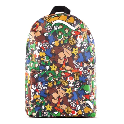 Produktbild von Difuzed Nintendo Rucksack - Super Mario Charaktere Backpack Tasche