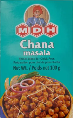 Produktbild von MDH- Chana Masala 100 Gramm leckere Gewürzmischung zum Verfeinern von Kichererbsen und anderem Gemüse