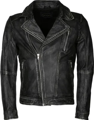 Produktbild von JCC Lederjacke 8208 Herren black XL