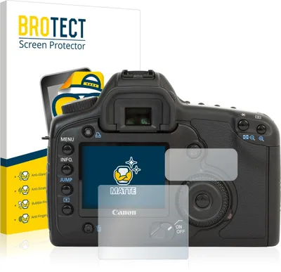 Produktbild von 2x BROTECT Schutzfolie für Canon EOS 5D Displayschutz Displayschutzfolie Folie Matt Entspiegelungsfolie