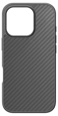 Produktbild von Cover Robust Carbon für Apple iPhone 16 Pro, Schwarz