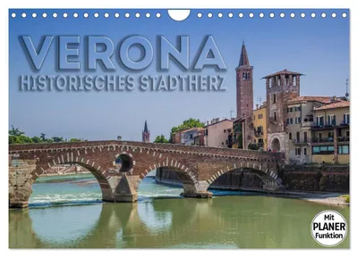 Produktbild von VERONA Historisches Stadtherz (Wandkalender 2027 DIN A4 quer), CALVENDO Monatskalender