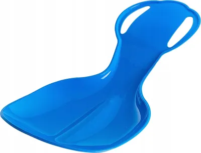 Obrázek produktu pro Dětské sáňky – plastové sáňky – odolný plast – lehké a stabilní – do sněhu – modré