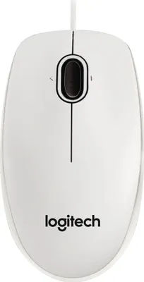 Produktbild von Logitech B100 Optical USB Mouse white OEM