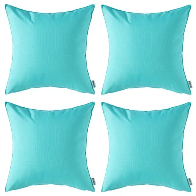 Produktbild von Set mit 4 wasserdichten Kissenbezügen, 45 x 45 cm, hellgrün