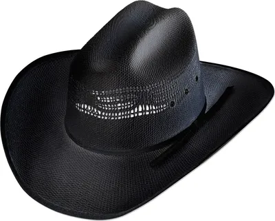 Produktbild von Westernhut Cowboy Biker Strohhut »ASHTON« Schwarz