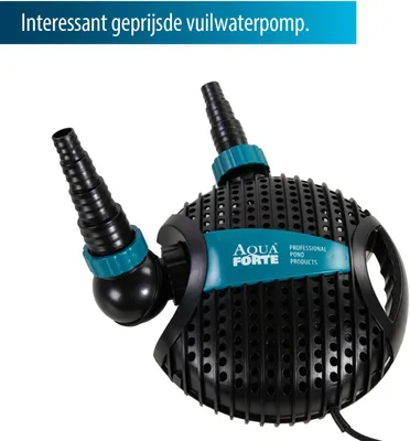 Image de Pompe pour étang - Pompe à eau - Pompe pour eaux usées - Pompe pour fontaine - Pompe pour ruisseau - Capacité : 13 000 litres par heure