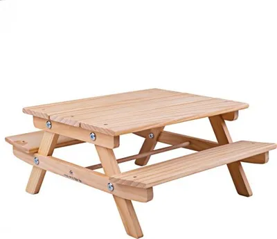 Produktbild von Bigjigs Toys Picknickbank aus Holz für Puppen