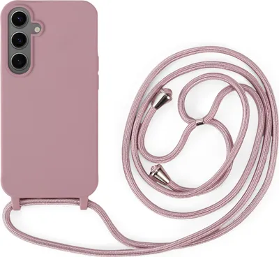 Produktbild von Handykette für Samsung Hanyhülle mit Band Hülle mit Kodel Smartphone Halskette Galaxy S24+ Rosa