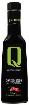 Immagine prodotto di Olio extravergine di oliva biologico PEPERONCINO - 0,25 lt. - Quattrociocchi