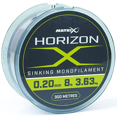 Produktbild von Matrix Fishing Horizon X Sinking Monofile Schnüre 300 M Grau 0.240 mm Grau 0.240 mm