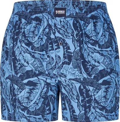 Produktbild von Happy Shorts Herren Boxer Motives - Leaves allover - Größe XL