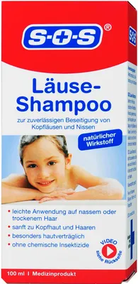 Zdjęcie produktu dla SOS Szampon przeciw wszom butelka 100ml