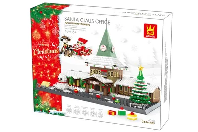 Produktbild von WANGE Santa Claus Office, Bausatz, 6 Jahr(e), ABS, 2228 Stück(e)