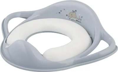 Obrázek produktu pro MALTEX Redukce na WC s úchyty měkká Velrybka Minimal - satin blue