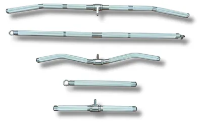 Produktbild von Half Human Zubehör-Set Griffe u. Stangen - Aluminium