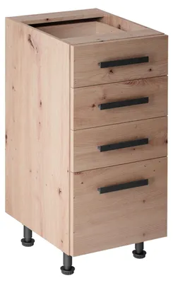 Obrázek produktu pro Kuchyňská skříňka se šuplíky VALEN 2 - šířka 40 cm, dub artisan