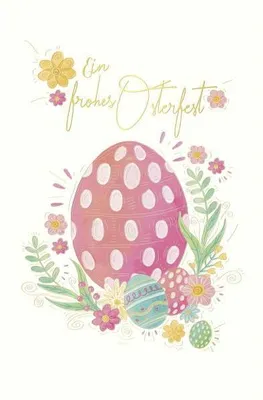 Produktbild von AV - Ostern - Glückwunschkarte im Format 11,5 x 17 cm mit Umschlag