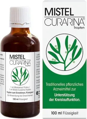 Zdjęcie produktu dla Krople Mistletoe Curarina wspomagające krążenie, roztwór 100 ml