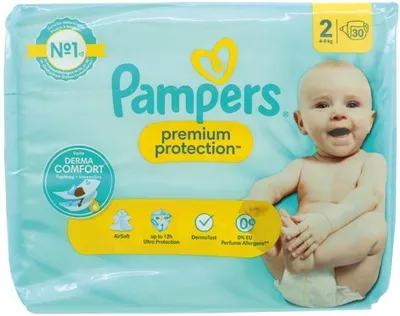 Produktbild von PAMPERS Premium Protection New Baby Gr.2 Mini 30
