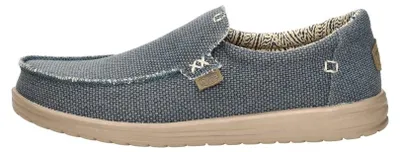 Produktbild von Hey Dude Mikka Braided Sportief - Blauw - Maat 44