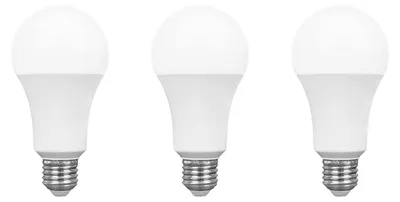 Produktbild von Spectrum E27 LED Lampe A60 18W 1800lm 3000K Warmweiß 230V 60mm 3 Stück