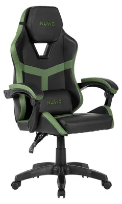 Ergonomischer Gaming-Stuhl, verstellbar, 120 kg, Legergrün