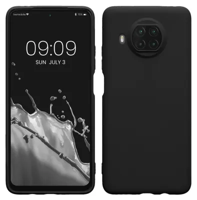 Produktbild von kwmobile Handyhülle für Xiaomi Mi 10T Lite Hülle - TPU Case - Kabelloses Laden - Schutzhülle Cover in Schwarz matt
