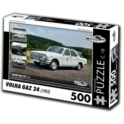 Produktbild von RETRO-AUTA Puzzle Nr. 78 Volha GAZ 24 (1983) 500 Teile