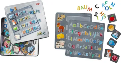 Produktbild von Magnetspiel Box Buchstaben