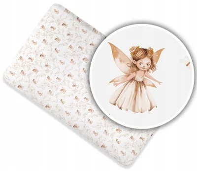 Produktbild von Spannbettlaken für Kinderbett 60x120 cm - 100% Baumwolle -