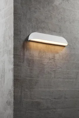 Produktbild von Nordlux LED Wandleuchte Außenleuchte Front Weiß IP44 12W 850lm warmweiß 3000K