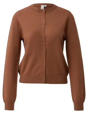Produktbild von QS (305) Strickjacke BROWN BROWN XS