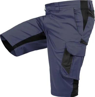 Produktbild von Qualitex Shorts "iND" blau/schwarz 52