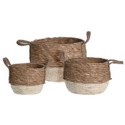 Obrázok produktu pre PROGARDEN Obal na kvetináč sada 3 ks pletený FINESA KO-KR2000920