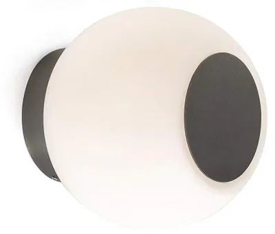 Image de Applique murale intérieure/plafonnier noir MOY 40093