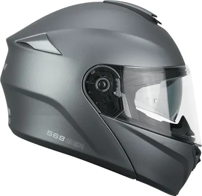 Immagine prodotto di Casco modulare CGM 568A BER MONO Satin antracite taglia M