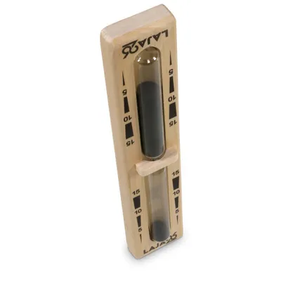 Produktbild von LaJa26 Sauna Sanduhr ''Bügel'' schwarzer Sand